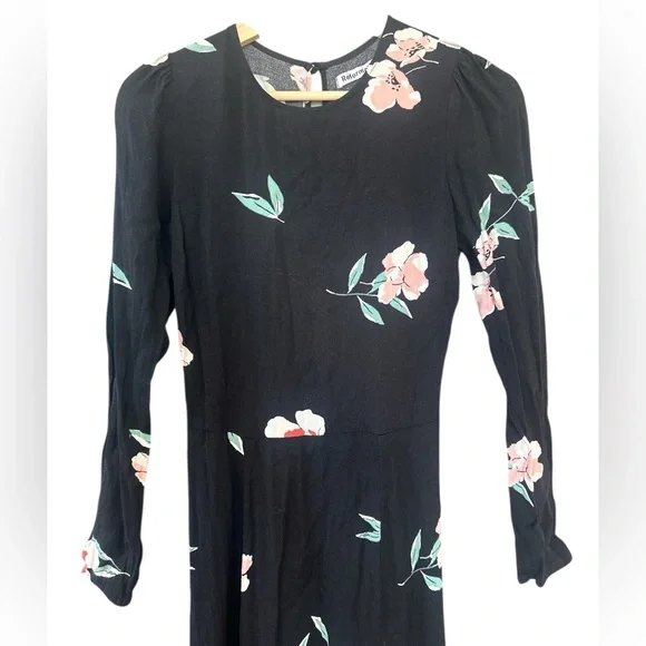 Reformation Vanessa Floral Print Long Sleeve Midi Dress - Picture 7 of 11